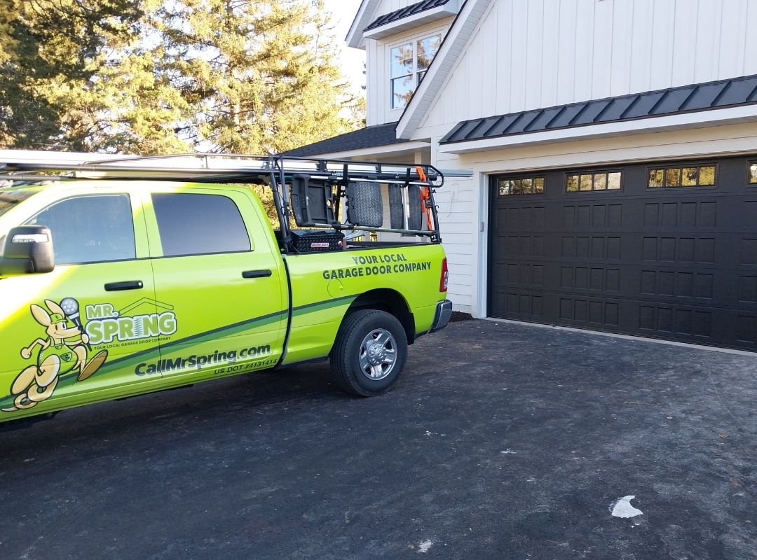 mr spring branded truck
