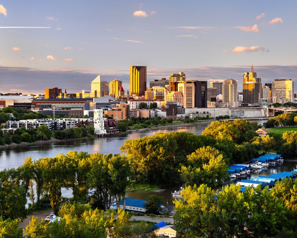Mississippi River - Saint Paul Minnesota