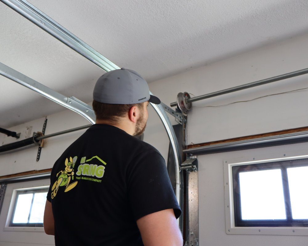 Garage door drum replacement