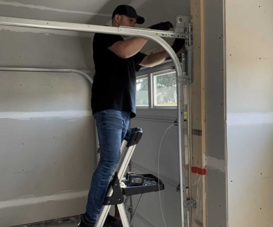 Garage Door Track Replacement