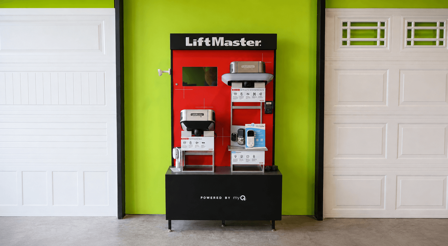 LiftMaster garage door opener and smart accessory options